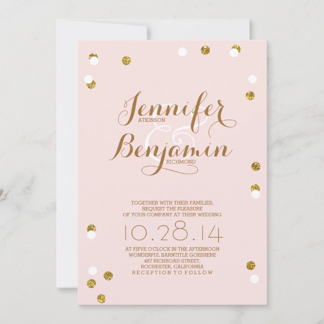 cr pink back invitation (Front)