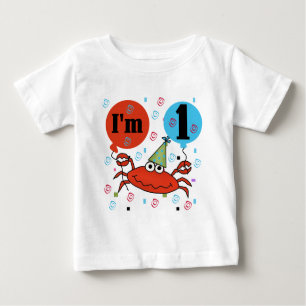 Crab 1st Birthday Tshirts and Gfits