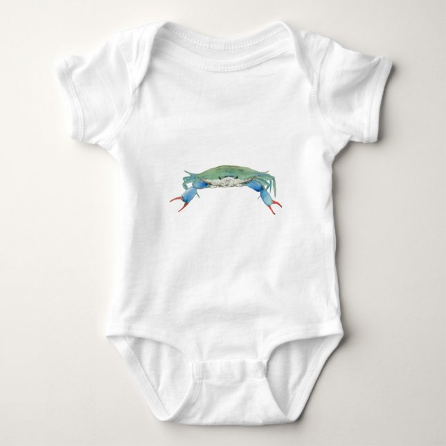 Crab Baby Bodysuit (Front)