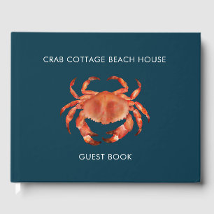 Crab Beach House Vacation Rental Guest Book