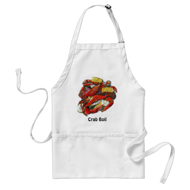 Crab Boil Apron (Front)