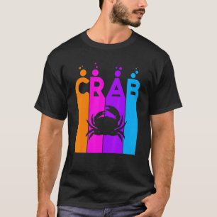 Crab Bubble Animal Lover Idea T-Shirt