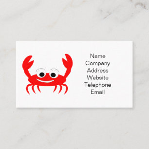 Crab Business Card