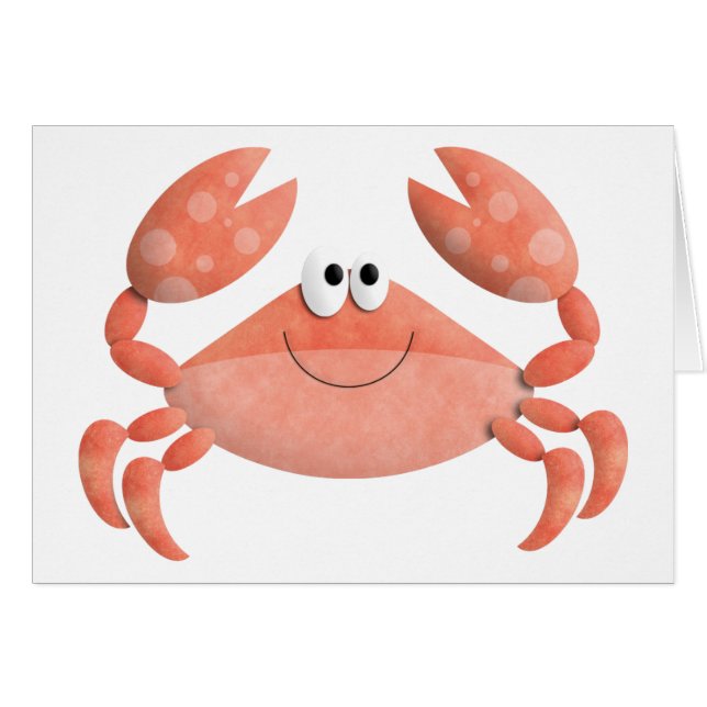 Crab Card (Front Horizontal)