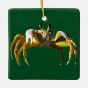 Crab Ceramic Ornament