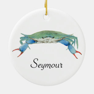 Crab Ceramic Ornament