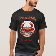 Crab Chronicles: Ocean Vibes T-Shirt Collection