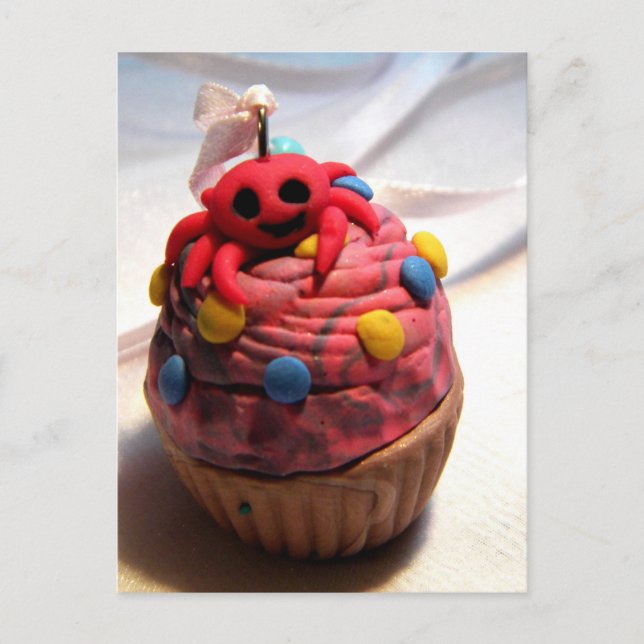Crab Cupcake Postcard (Front)
