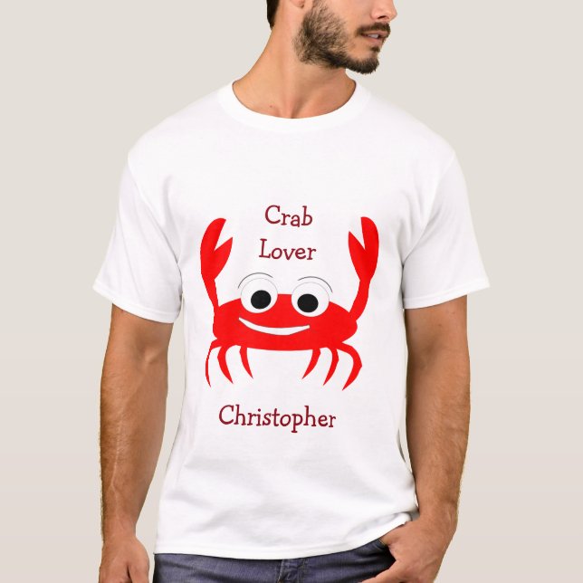 Crab Design T-Shirt (Front)
