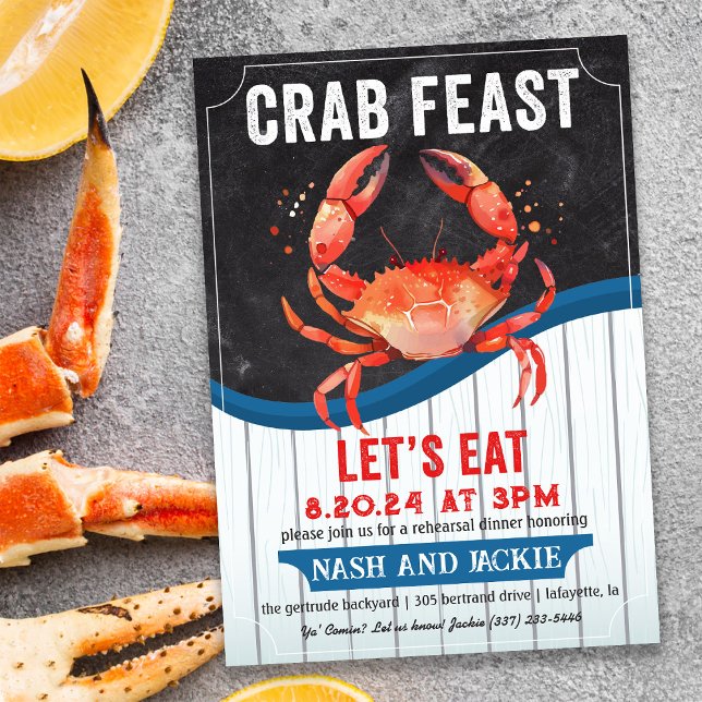 Crab Feast Invitation (Creator Uploaded)