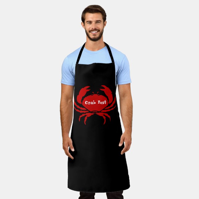 Crab Fest Apron (Worn)