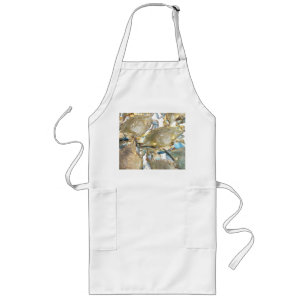 Crab Fish Market Long Apron