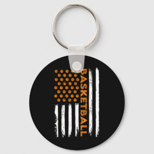 Crab Fisherman American Flag 4th Of July T Shirt C Key Ring