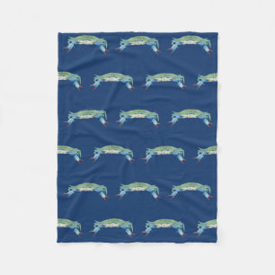 Crab Fleece Blanket