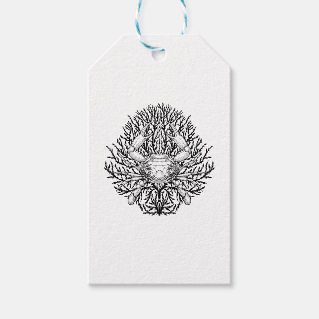 Crab Gift Tags (Front)