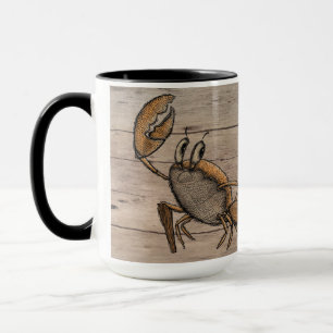 Crab & Hibiscus Mug 15oz