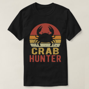 Crab Hunter - Vintage Crabbing Hunting Fishing  T-Shirt
