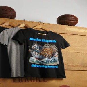 Crab Hunters Voyage Old Crabby Bastard T-Shirt