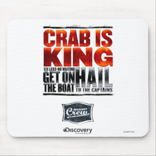 Crab is King Mousepad