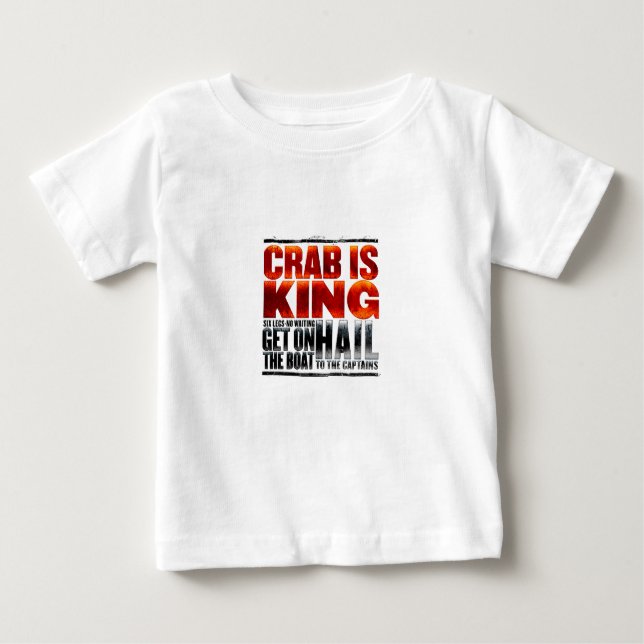 Crab is King T-Shirt (Front)
