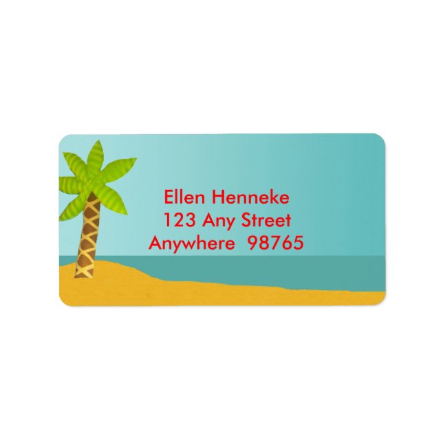 Crab Island Label (Front)