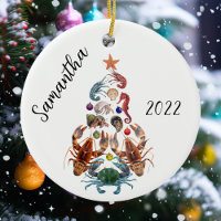 Crab Lobster Christmas Tree Crustacean 