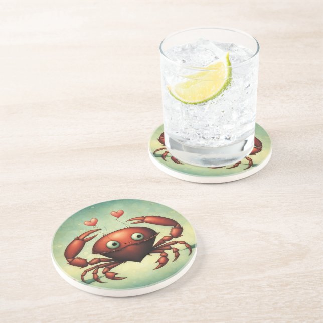 Crab Love Coaster (Side)