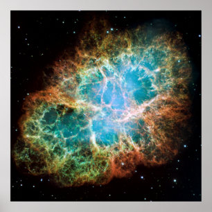Crab Nebula [24" x 24" Print] Poster