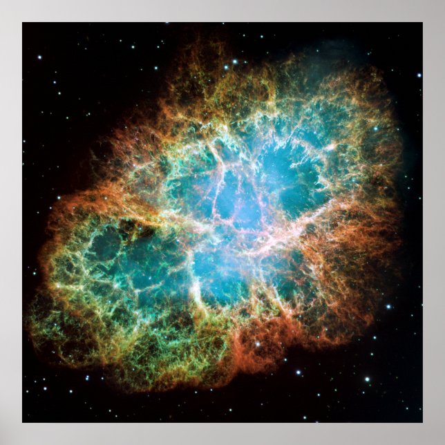 Crab Nebula [24" x 24" Print] Poster (Front)
