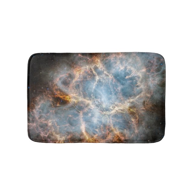 Crab Nebula Bath Mat (Front)
