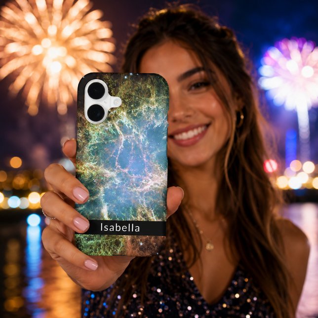 Crab Nebula Galaxy Your Name (Crab Nebula Galaxy Your Name Case-Mate iPhone Case)