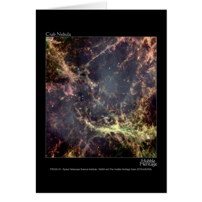 Crab Nebula Hubble Telescope (Front)