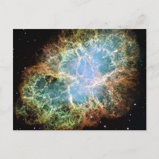 Crab Nebula – Hubble Telescope Postcard (Front)