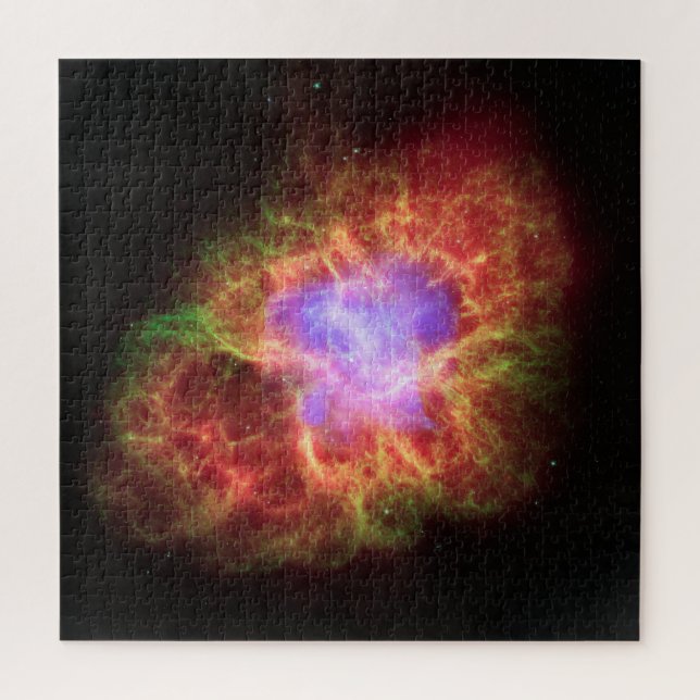 Crab Nebula Jigsaw Puzzle (Vertical)