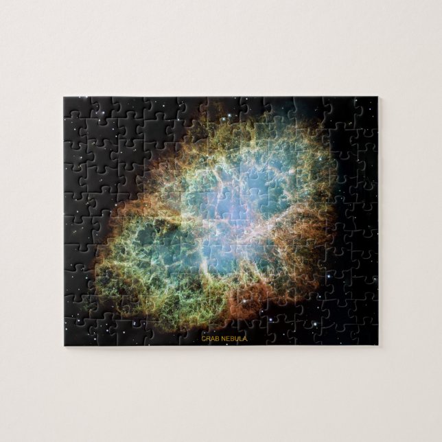 Crab Nebula Jigsaw Puzzle (Horizontal)