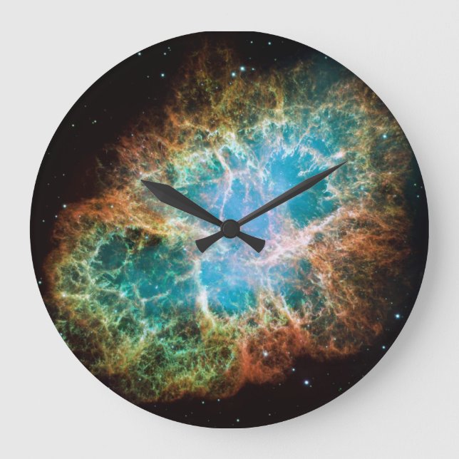 Crab Nebula Large Clock (Front)