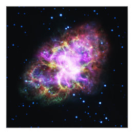 Crab Nebula Large Photo Print
