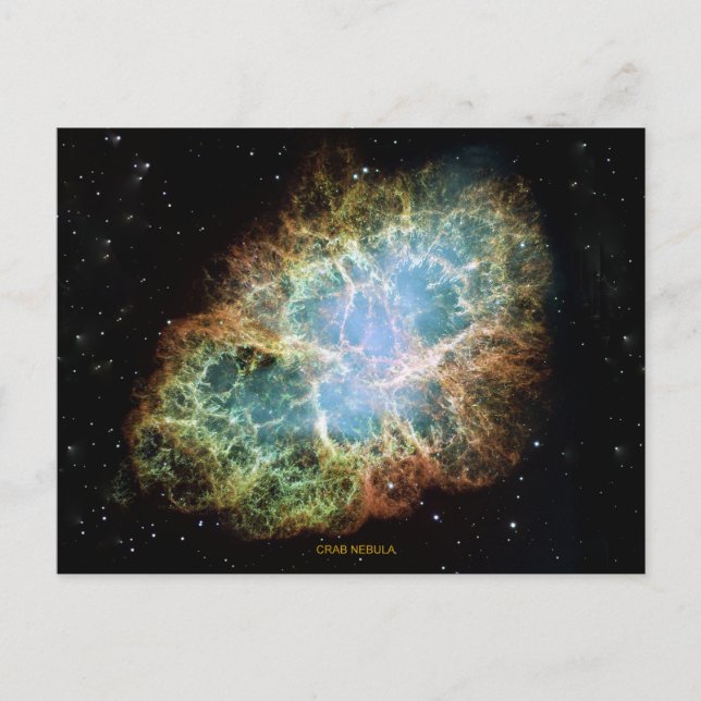 Crab Nebula Postcard (Front)