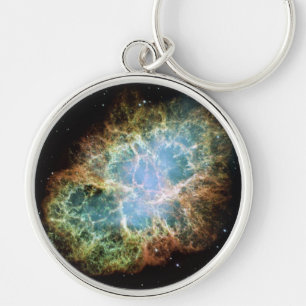 Crab Nebula Space NASA photo Key Ring