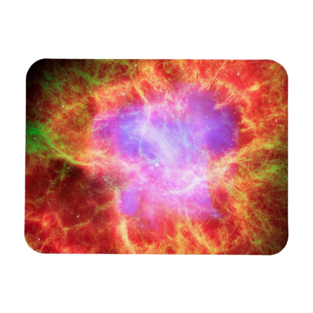 Crab Nebula Superdense Neutron Star Magnet (Horizontal)
