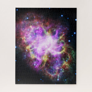 Crab Nebula Supernova Remnant Hubble Composite Jigsaw Puzzle