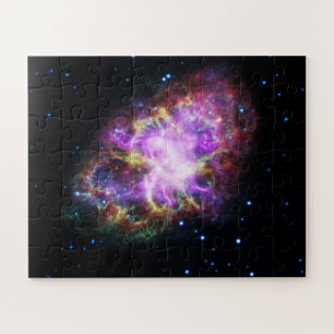 Crab Nebula Supernova Remnant Hubble Composite Jigsaw Puzzle