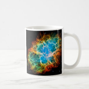 Crab Nebula Supernova Remnant Hubble Space Photo Coffee Mug