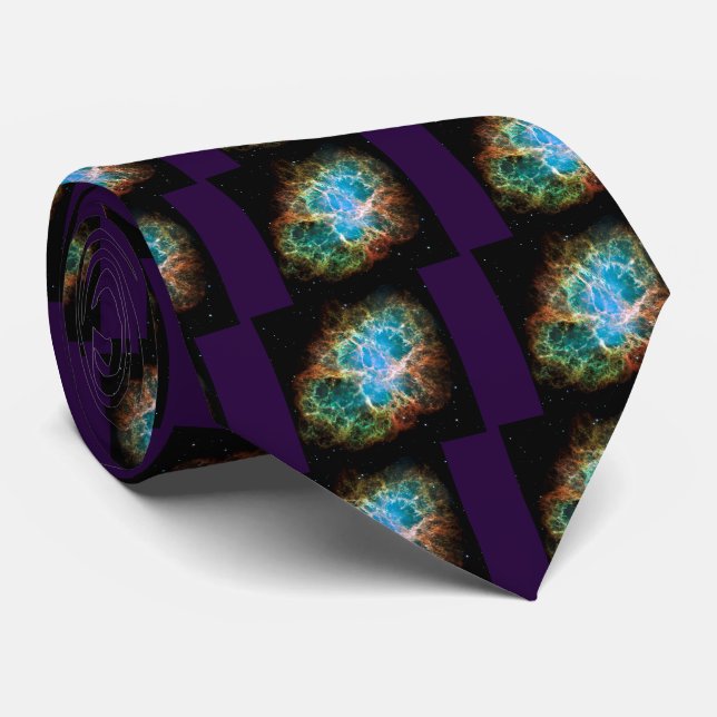 Crab Nebula Tie (Rolled)