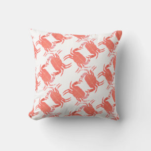 Crab Ocean Beach Sea Creature Cushion