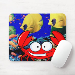 Crab Ocean Fish Mouse Pad! Pad