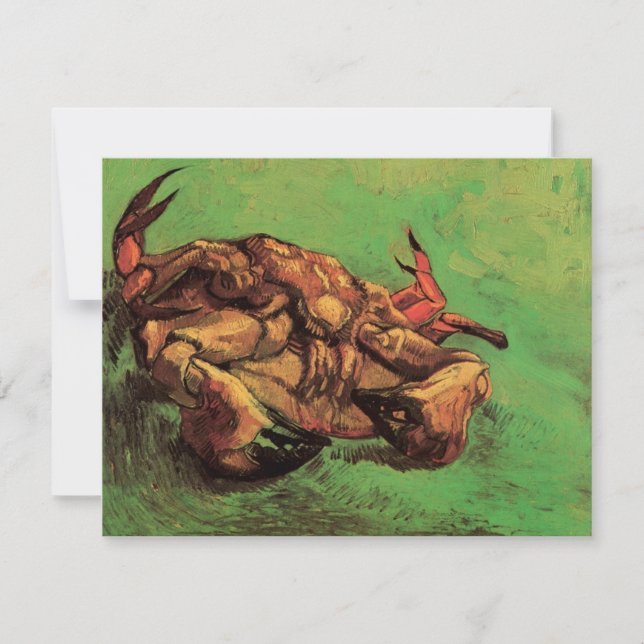 Crab on Its Back by Vincent van Gogh (Front)