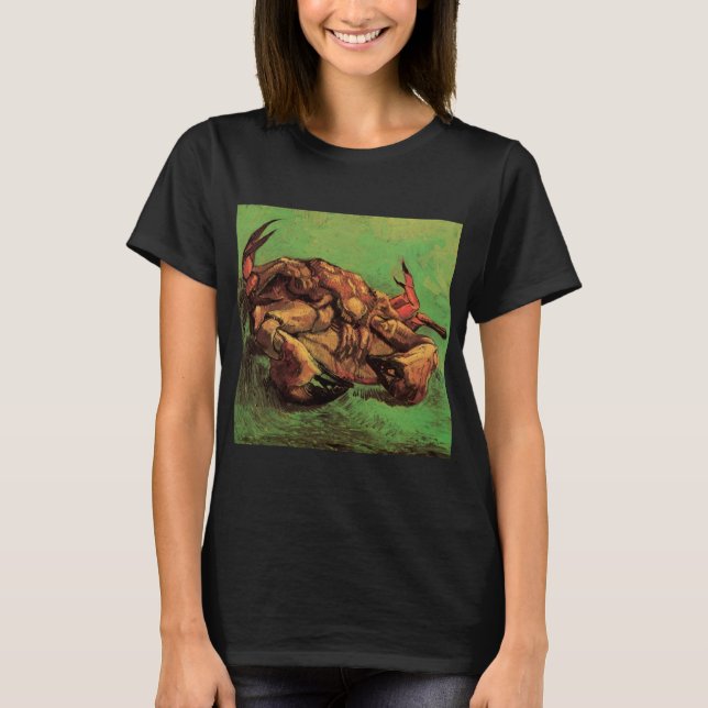 Crab on Its Back by Vincent van Gogh T-Shirt (Front)