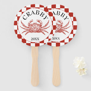 Crab or Seafood Boil Hand Fan