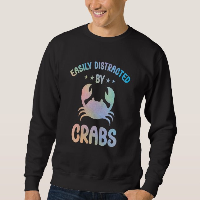 Crab Outfit for Crabs Lovers Apparel Women Girls_3 Sweatshirt (Front)